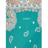 Viscose and silk blend Synchro top