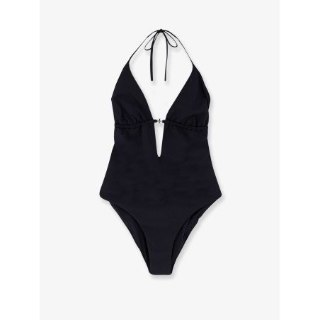 Nylon one-piece swimsuit