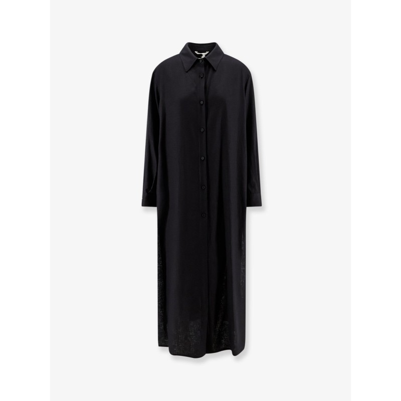 Arigliano viscose and linen chemisier dress