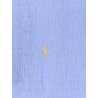 Linen shirt with embroidered logo on the front