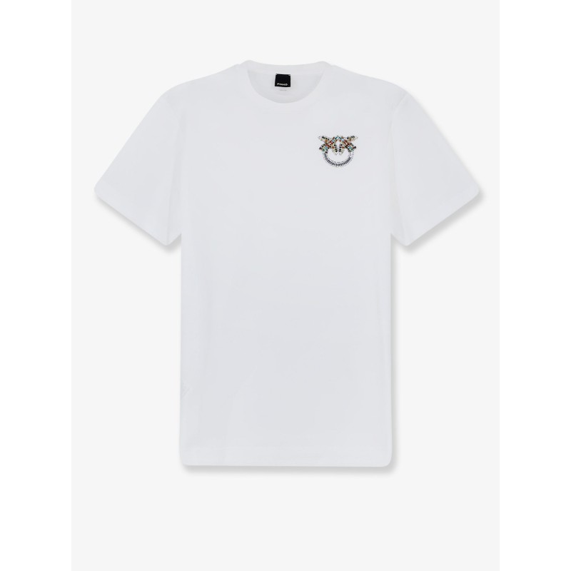 Cotton T-shirt with Love Birds logo on the front