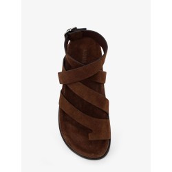 Suede sandals
