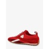 Nylon and suede sneakers