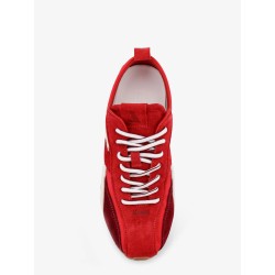 Nylon and suede sneakers