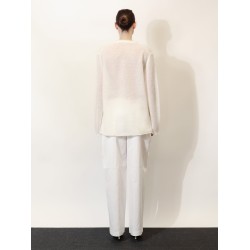 Mohair and wool blend sweater