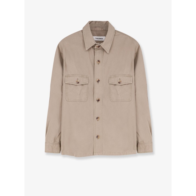 Oversized cotton shirt