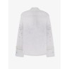 Eugenia shirt with all-over rhinestone details