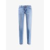 Blue denim jeans