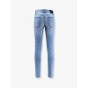 Blue denim jeans