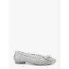 Glitter PVC ballerinas