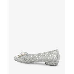 Glitter PVC ballerinas