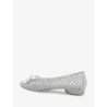 Glitter PVC ballerinas