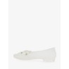 PVC ballerinas with beading on the front