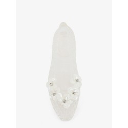 PVC ballerinas with beading on the front
