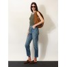 Ribbed cotton top