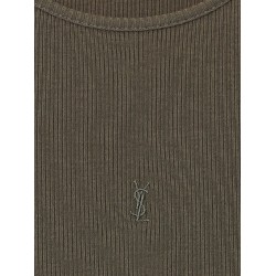 Ribbed cotton top