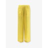 Linen blend trousers