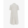 Dress with adjustable drawstring