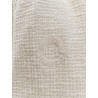 Dress with adjustable drawstring