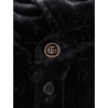Stretch GG dévoré velvet shirt