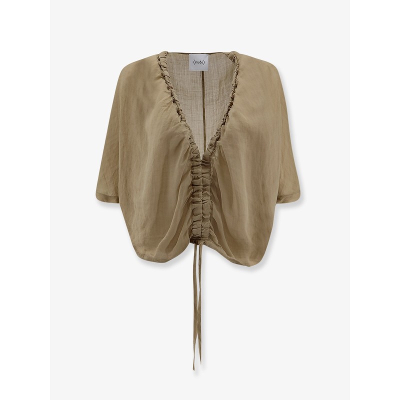 Linen blend shirt