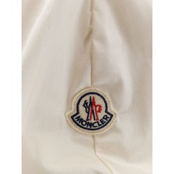 Cotton sweatshirt with nylon sleeves