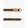 Leather belt
