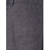 Relaxed linen, cotton and silk jeans