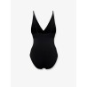 Larcin lycra one piece swimsuit