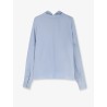 Cotton shirt with bow