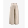 Sartorial viscose and linen trousers