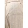 Sartorial viscose and linen trousers