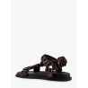 Feel sandals in elastic satin with FF motif