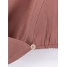 Satin top