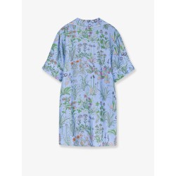 Printed silk shirt