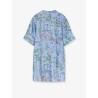 Printed silk shirt