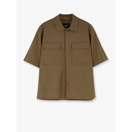 Wool blend shirt