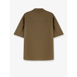 Wool blend shirt
