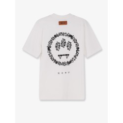 Cotton t-shirt with frontal logo