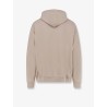 Cotton sweatshirt with frontal logo print