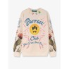 Cotton sweatshirt with cactus print