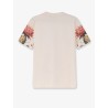 Cotton t-shirt with frontal logo print
