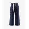 Smmargento distressed cotton trousers
