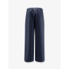 Smmargento distressed cotton trousers