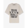 Cotton t-shirt with frontal print