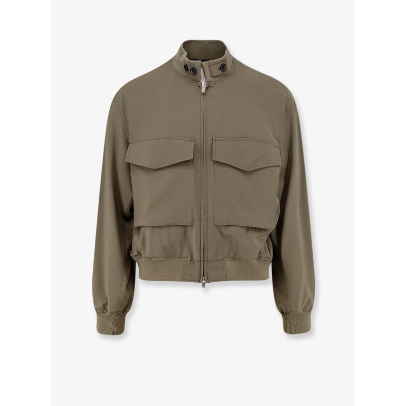 Wool blend jacket