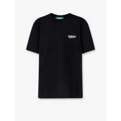 Cotton t-shirt with frontal logo print