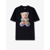 Cotton t-shirt with frontal logo print