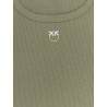 Calcolatore cotton tank top with frontal Love Birds logo