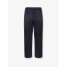 Silk blend trousers